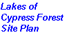 Lakes of  
Cypress Forest Site Plan